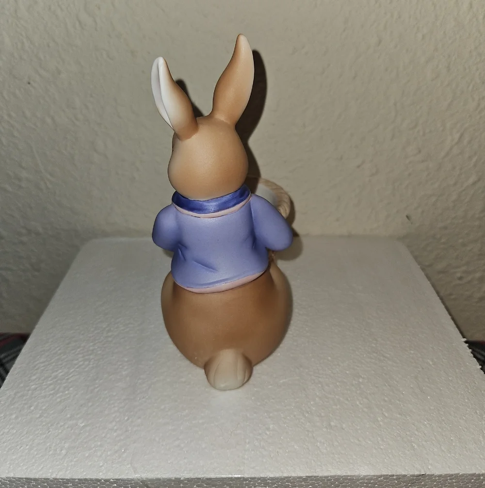 PartyLite Easter Bunny Bertie & Bea Votive Candle Holder Holiday Table Decor Set - Picture 10 of 13